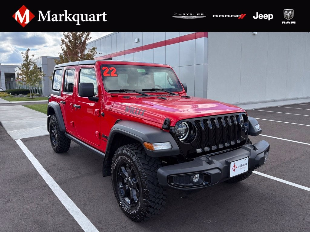 2022 Jeep Wrangler Unlimited Willys 4x4