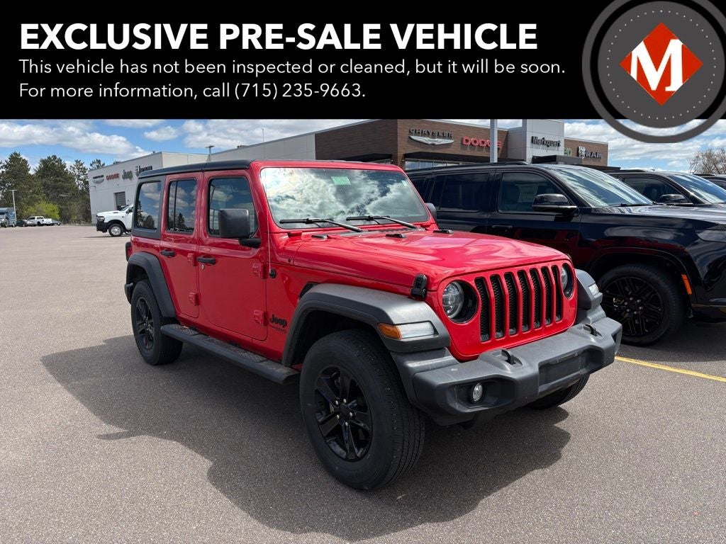 2022 Jeep Wrangler Unlimited Sport Altitude 4x4