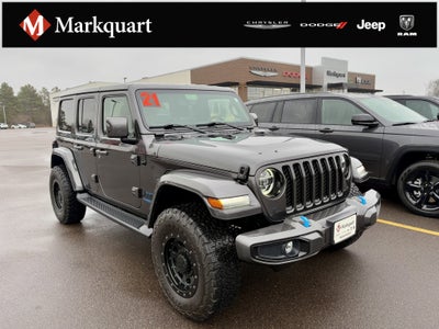 2021 Jeep Wrangler 4xe Unlimited High Altitude 4x4