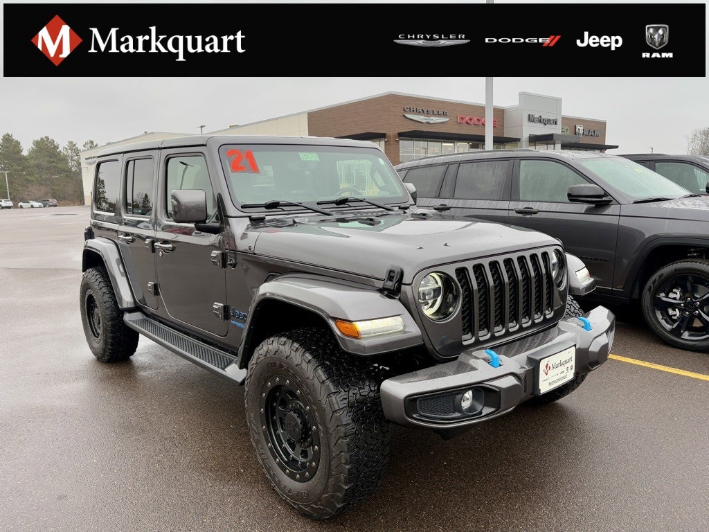 2021 Jeep Wrangler 4xe Unlimited High Altitude 4x4