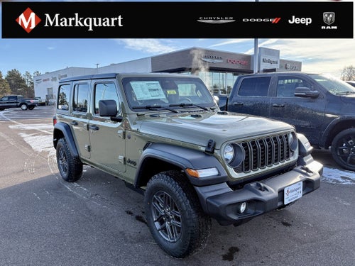 2026 Jeep Wrangler WRANGLER 4-DOOR SPORT S