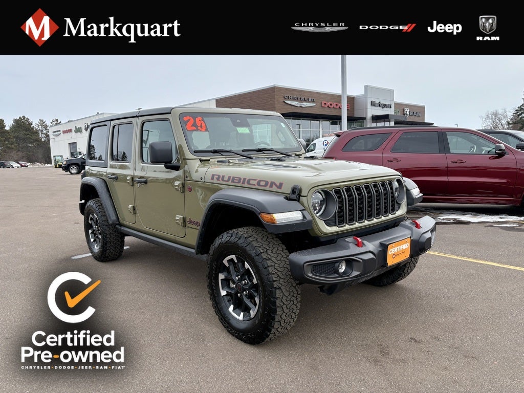 2025 Jeep Wrangler 4-Door Rubicon 4x4
