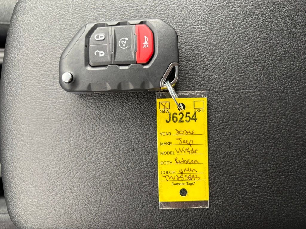 2026 Jeep Wrangler WRANGLER 4-DOOR RUBICON