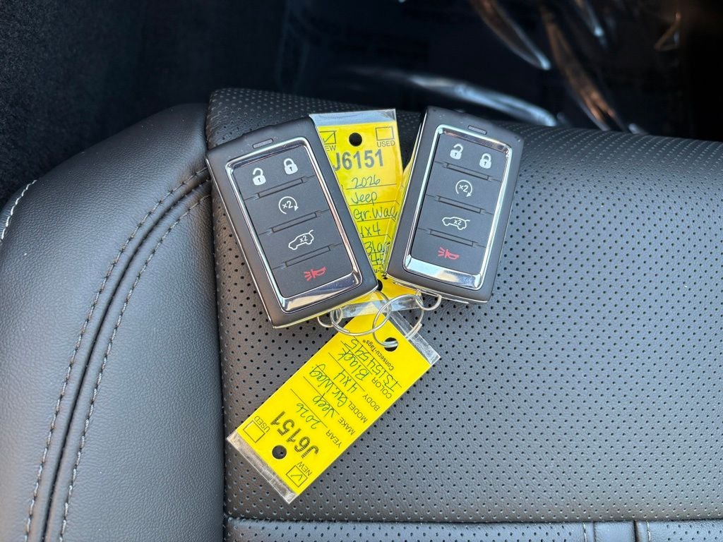 2026 Jeep Grand Wagoneer GRAND WAGONEER 4X4