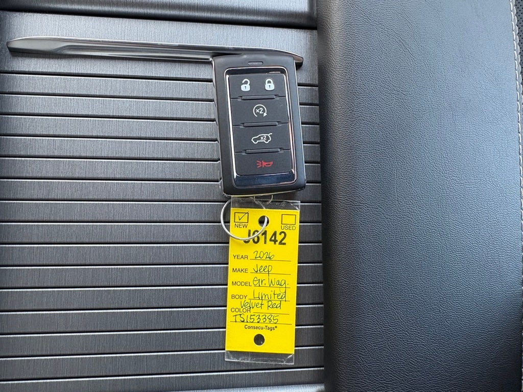 2026 Jeep Grand Wagoneer GRAND WAGONEER LIMITED ALTITUDE 4X4