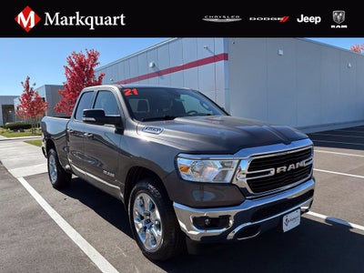 2021 RAM 1500 Big Horn Quad Cab 4x4 6'4' Box