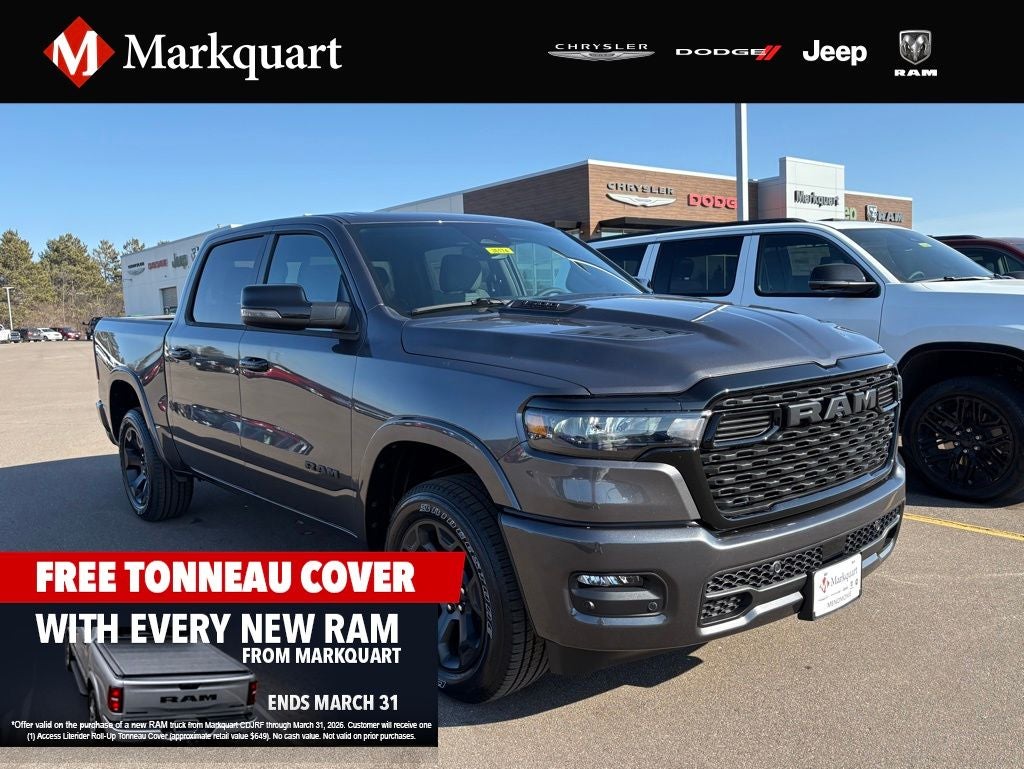 2026 RAM Ram 1500 RAM 1500 BIG HORN CREW CAB 4X4 5'7' BOX