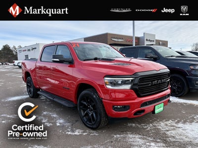 2021 RAM 1500 Laramie Crew Cab 4x4 5'7' Box