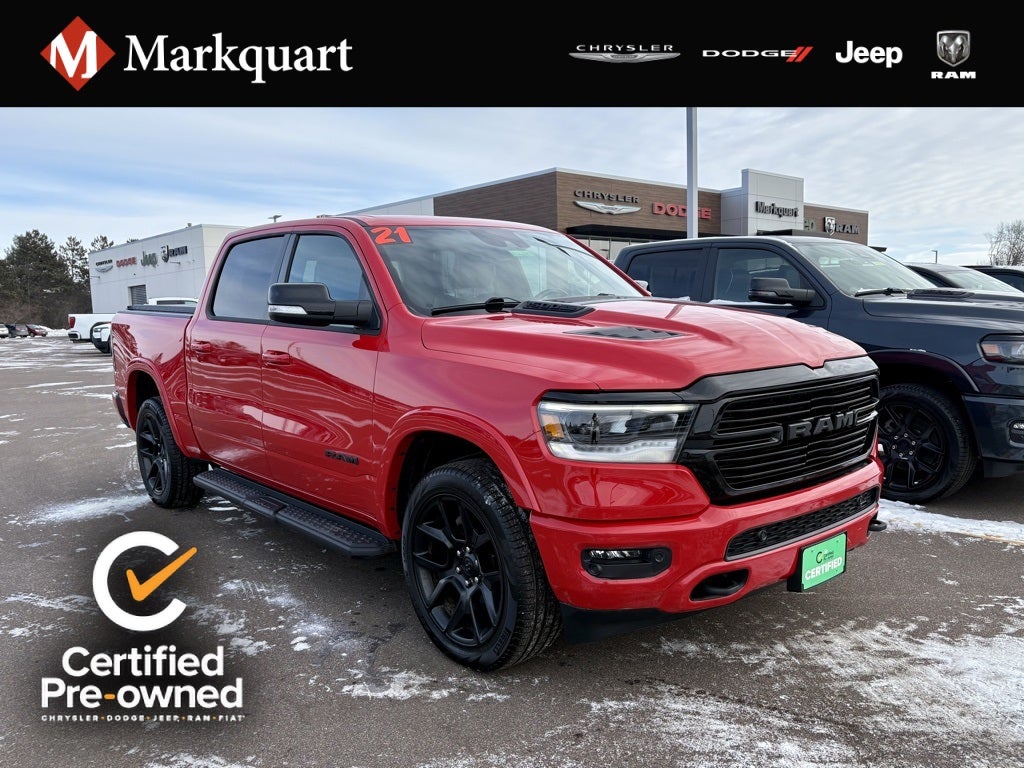 2021 RAM 1500 Laramie Crew Cab 4x4 5'7' Box