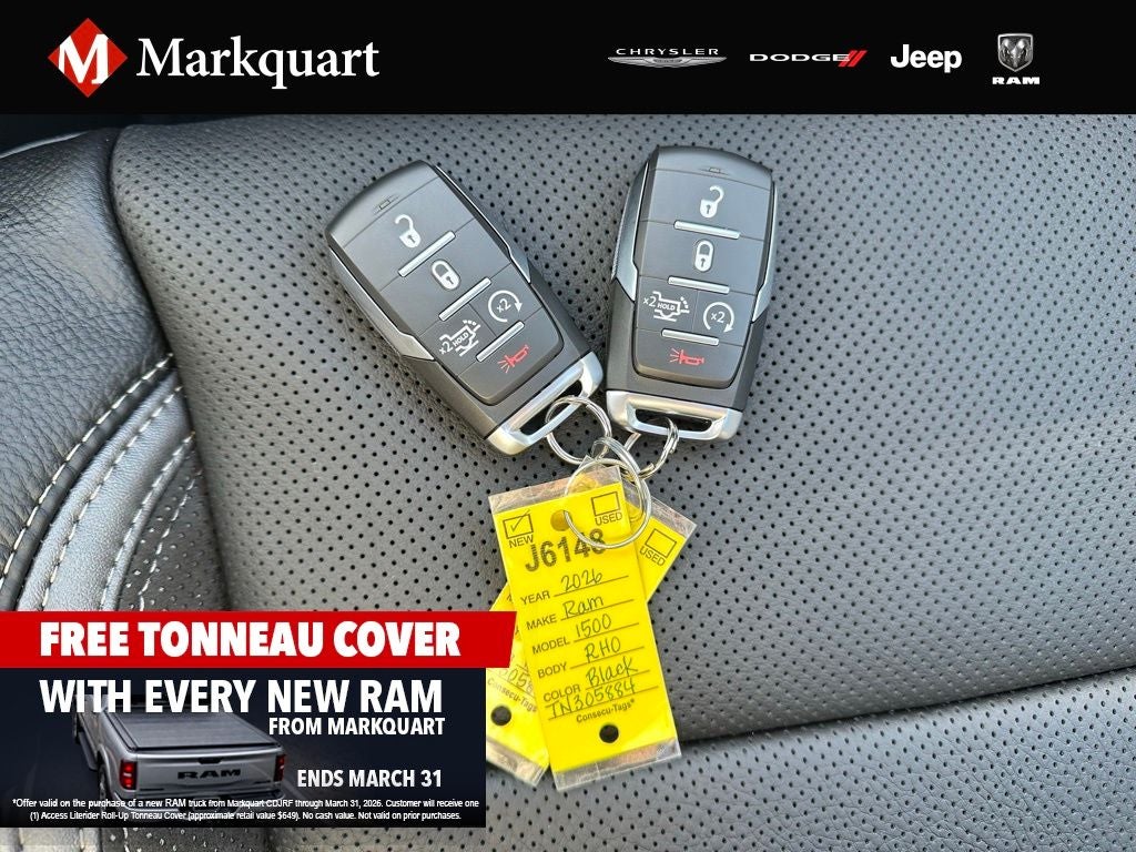 2026 RAM Ram 1500 RAM 1500 RHO CREW CAB 4X4 5'7' BOX