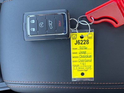 2026 Jeep Cherokee CHEROKEE OVERLAND 4X4