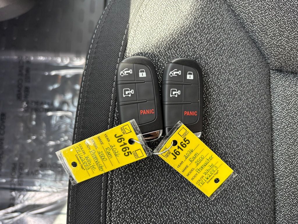 2026 RAM Ram ProMaster RAM PROMASTER 2500 TRADESMAN WINDOW VAN HIGH ROOF 159' WB