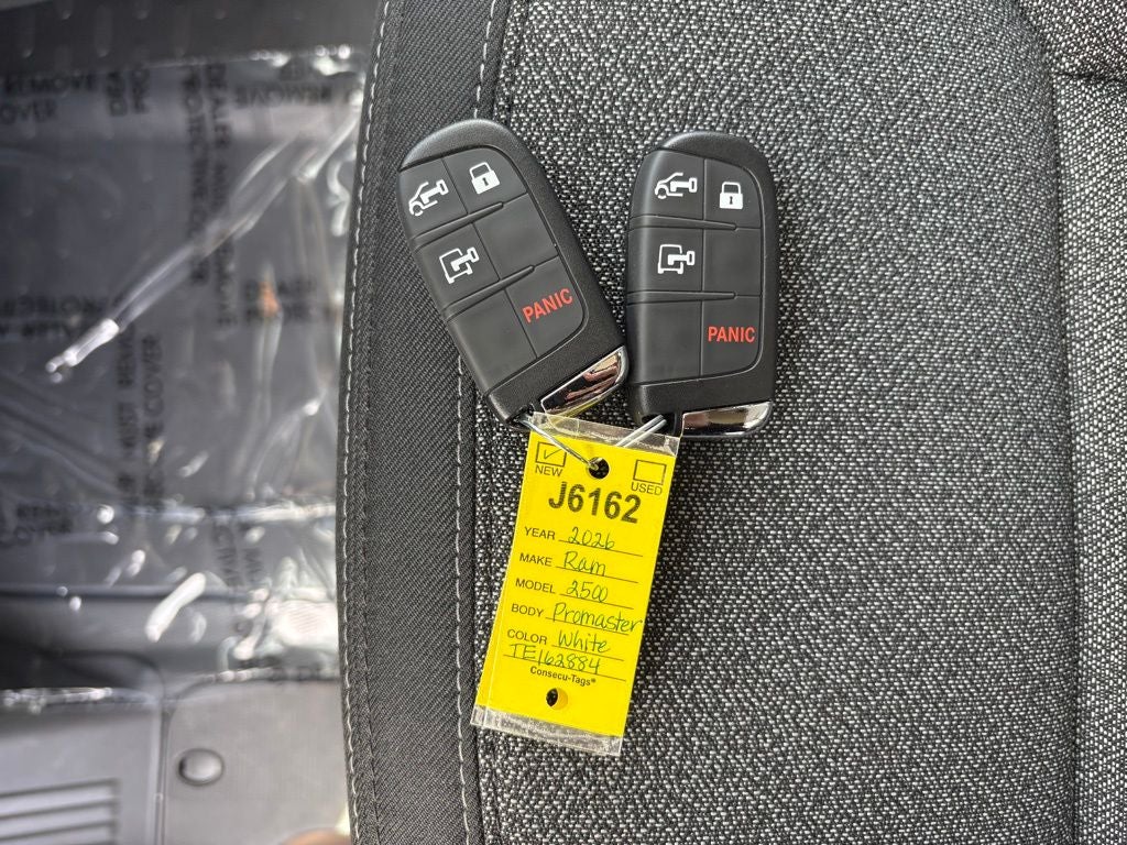 2026 RAM Ram ProMaster RAM PROMASTER 2500 TRADESMAN WINDOW VAN HIGH ROOF 159' WB
