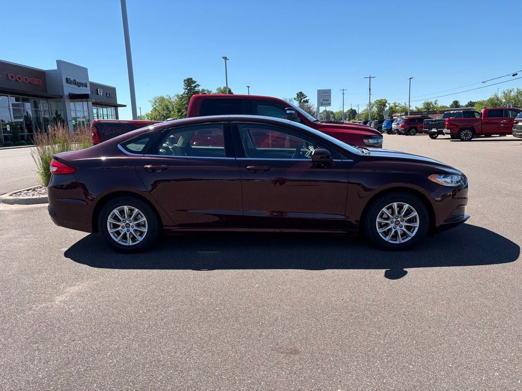 Certified 2017 Ford Fusion S with VIN 3FA6P0G70HR312698 for sale in Menomonie, WI