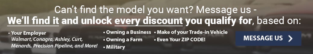 We'll find your Jeep or RAM*